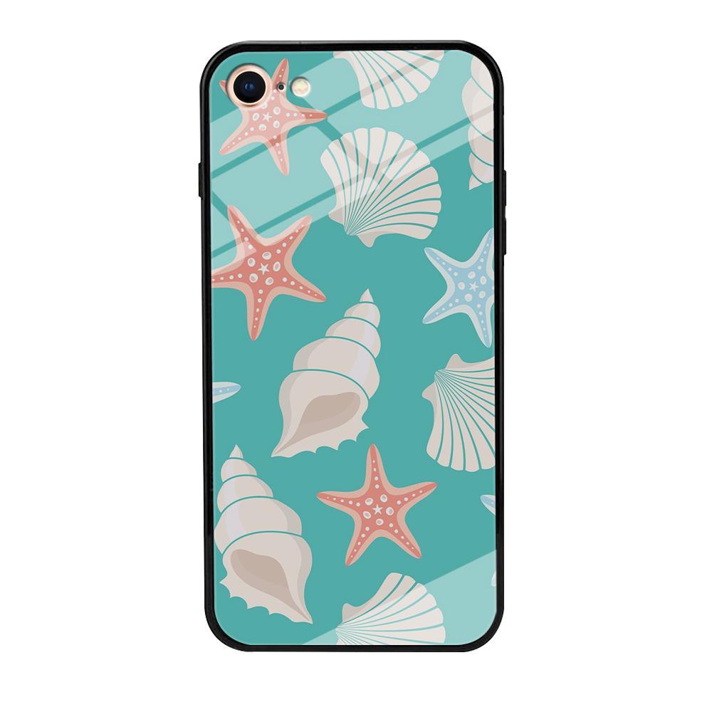 Simply Shells Collage iPhone 8 Case-Oxvistore