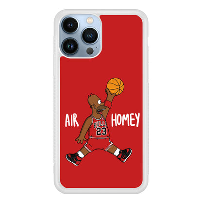 Simpson Air Homey Chicago Bulls 2D Rubber Phone Case