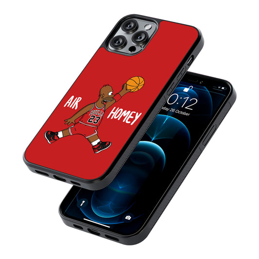 Simpson Air Homey Chicago Bulls 2D Rubber Phone Case