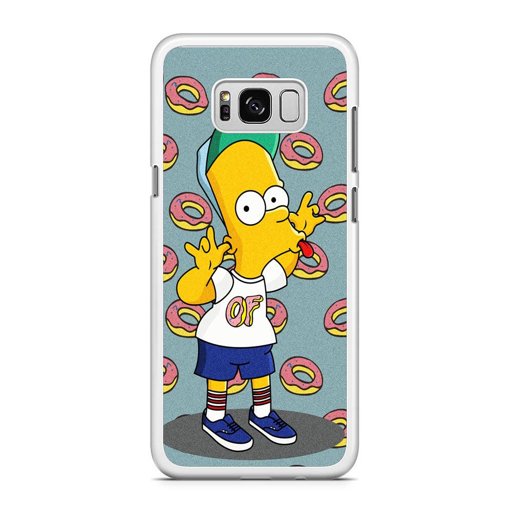 Simpsons Donuts Pattern iPhone 8 Plus Case-Oxvistore