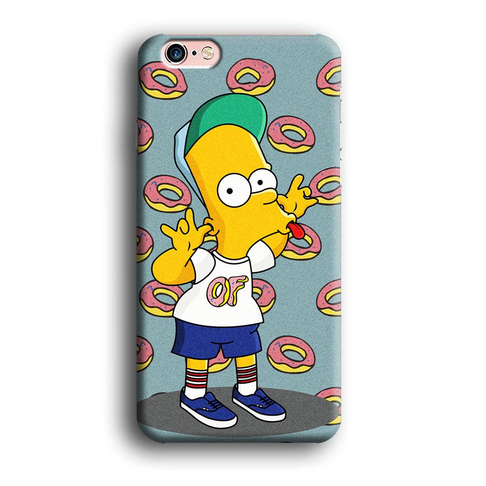 Simpsons Donuts Pattern iPhone 6 | 6s Case-Oxvistore