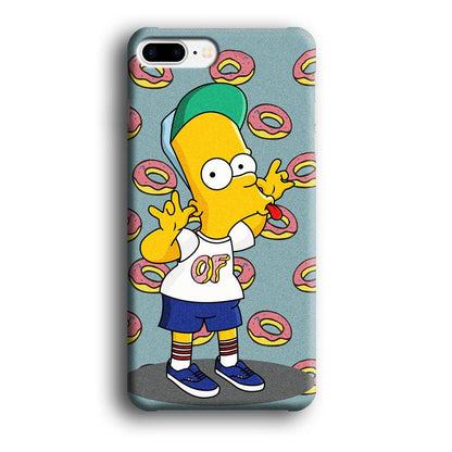 Simpsons Donuts Pattern iPhone 7 Plus Case-Oxvistore