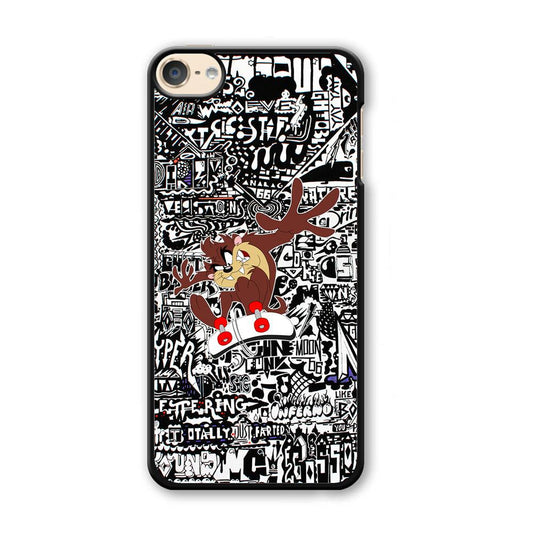 Skate with Taz iPod Touch 6 Case-3D Case-Oxvistore