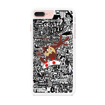 Skate with Taz iPhone 8 Plus Case-Oxvistore