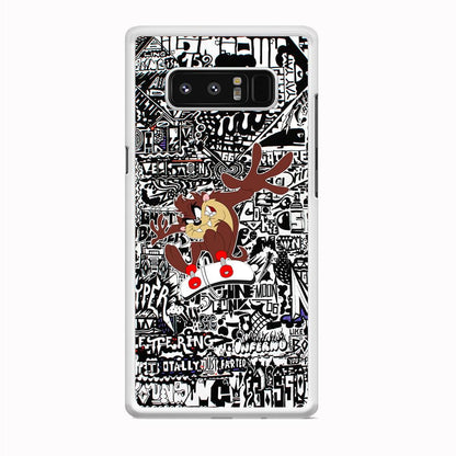 Skate with Taz Samsung Galaxy Note 8 Case-Oxvistore