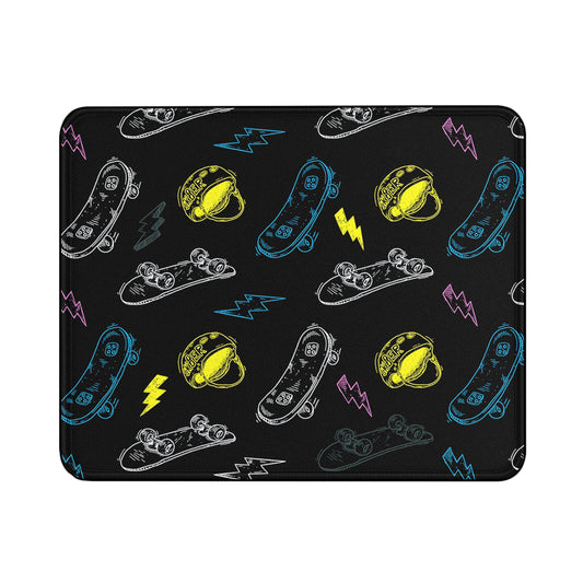 Skateboard Graffiti Drawing Mouse Pads