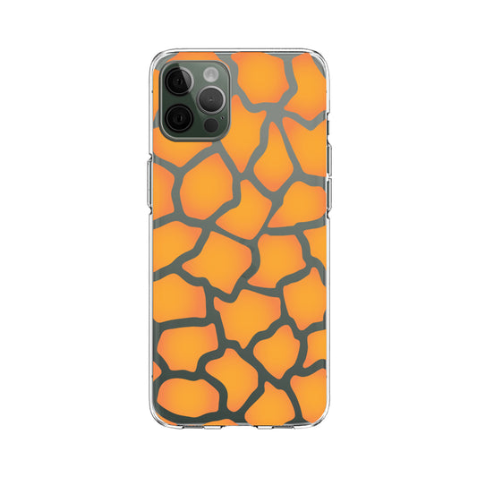 Skin Glowing Golden Giraffe Clear Soft Case