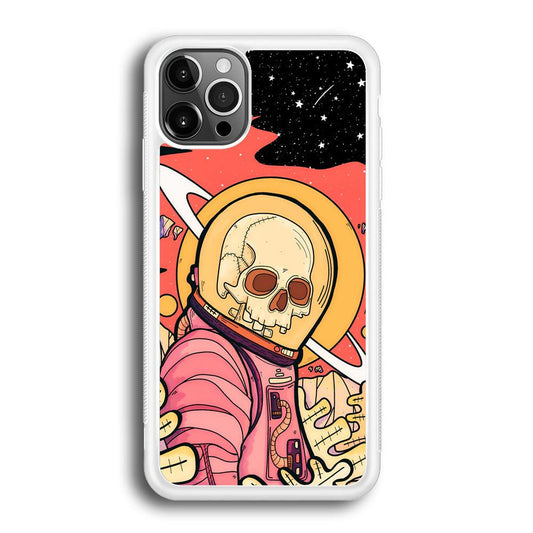 Skull Astronauts In Action iPhone 12 Pro Case-Oxvistore