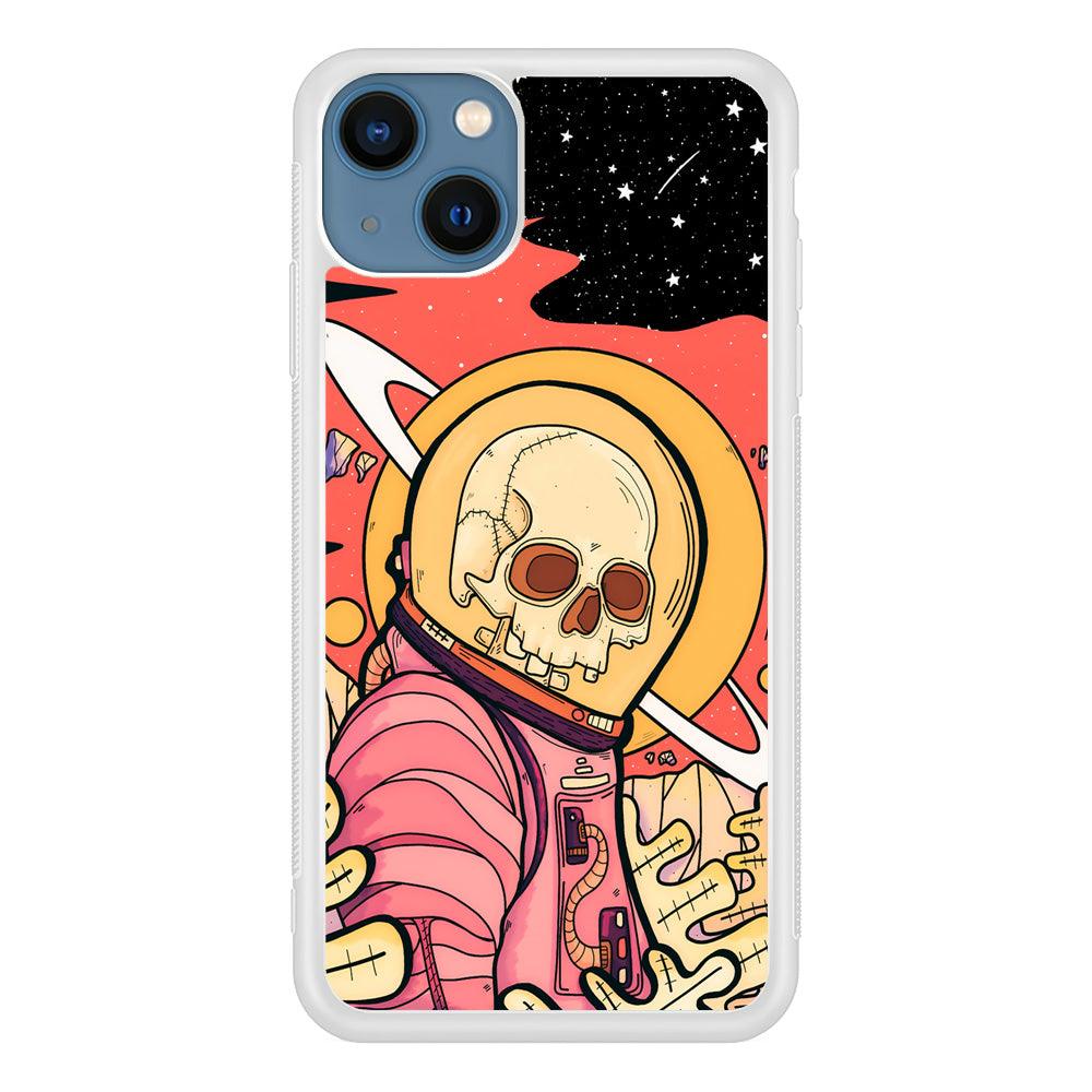 Skull Astronauts In Action iPhone 13 Case-Oxvistore