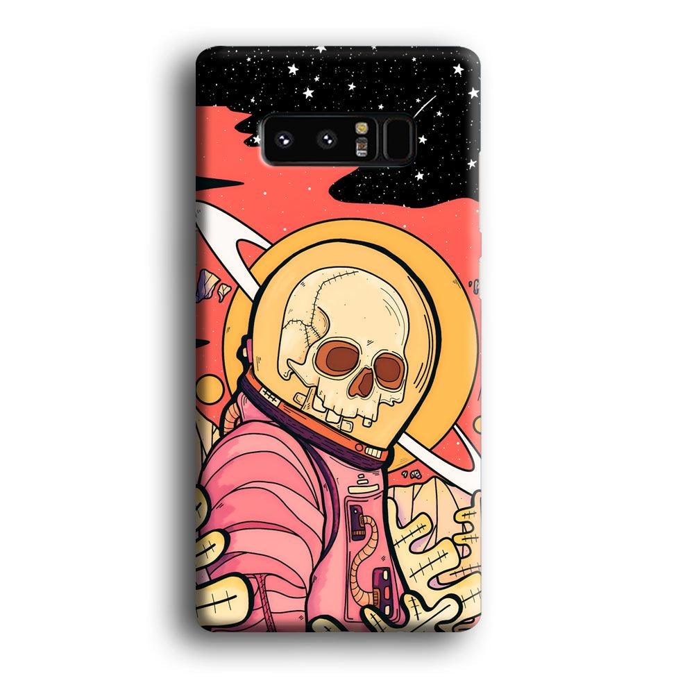 Skull Astronauts In Action Samsung Galaxy Note 8 Case-Oxvistore