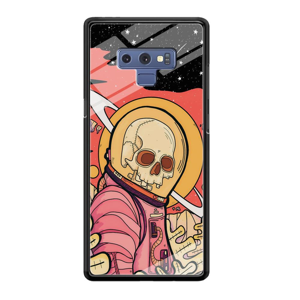 Skull Astronauts In Action Samsung Galaxy Note 9 Case-Oxvistore