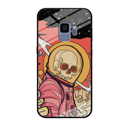 Skull Astronauts In Action Samsung Galaxy S9 Case-Oxvistore