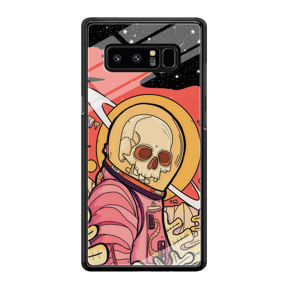 Skull Astronauts In Action Samsung Galaxy Note 8 Case-Oxvistore