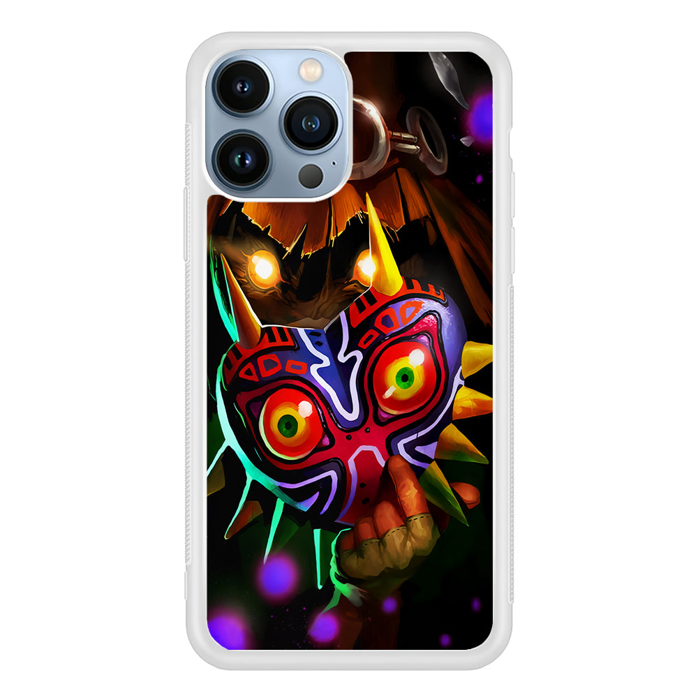 Skull Kid The Legend Of Zelda 2D Rubber Phone Case