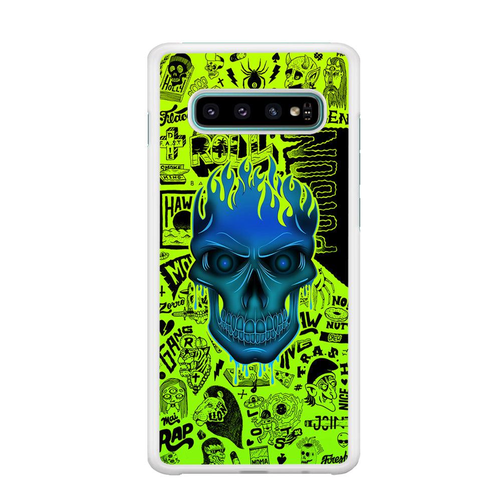 Skull of Poison Samsung Galaxy S10 Case-Oxvistore