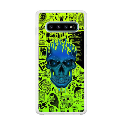 Skull of Poison Samsung Galaxy S10 Case-Oxvistore