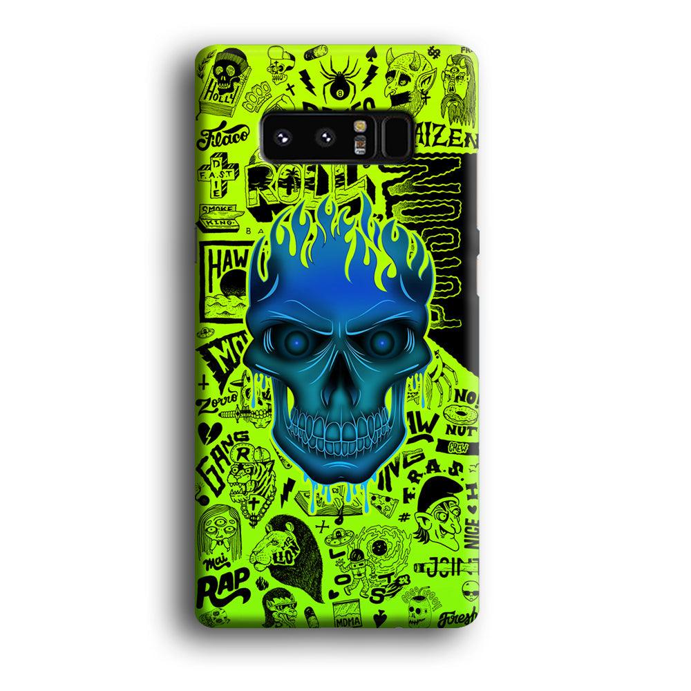 Skull of Poison Samsung Galaxy Note 8 Case-Oxvistore