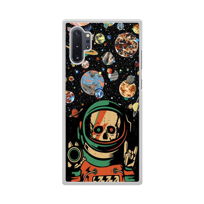 Skull on The Space Samsung Galaxy Note 10 Plus Case-Oxvistore