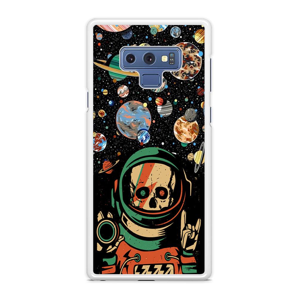 Skull on The Space Samsung Galaxy Note 9 Case-Oxvistore