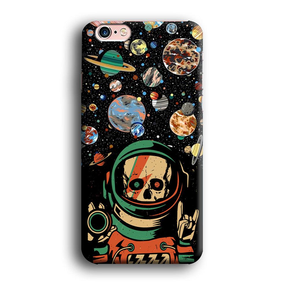 Skull on The Space iPhone 6 | 6s Case-Oxvistore