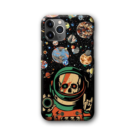 Skull on The Space iPhone 11 Pro Case-Oxvistore