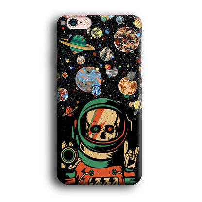 Skull on The Space iPhone 6 Plus | 6s Plus Case-Oxvistore