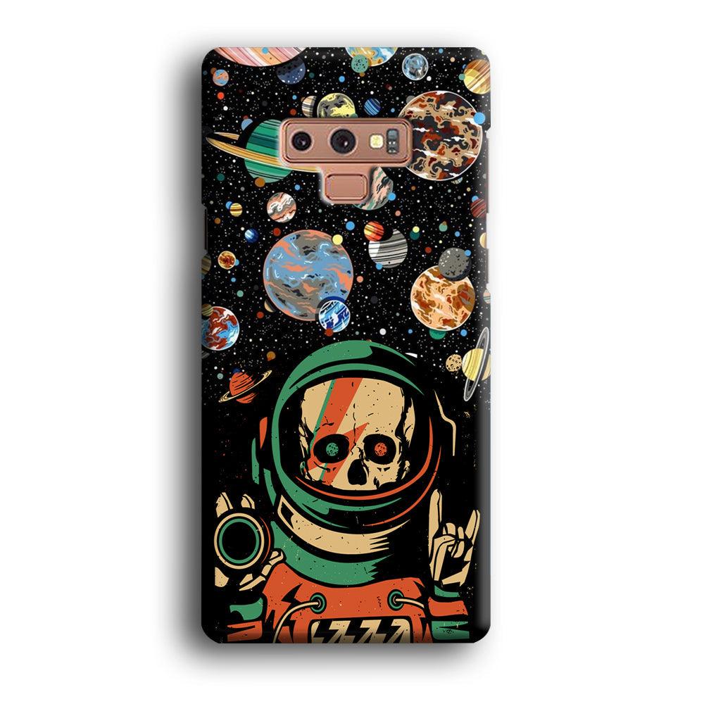 Skull on The Space Samsung Galaxy Note 9 Case-Oxvistore