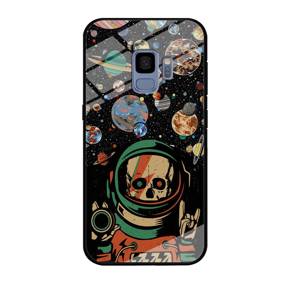 Skull on The Space Samsung Galaxy S9 Case-Oxvistore