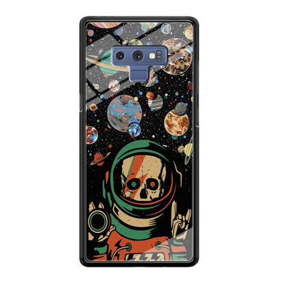 Skull on The Space Samsung Galaxy Note 9 Case-Oxvistore