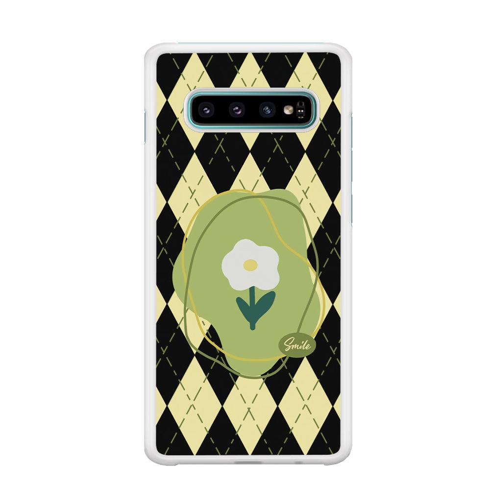 Smile Over The Flower Samsung Galaxy S10 Case-Oxvistore