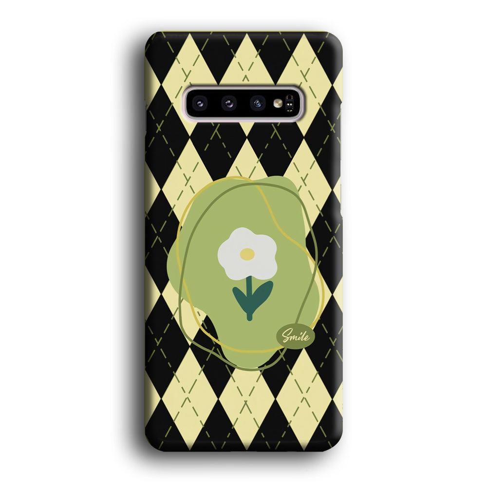 Smile Over The Flower Samsung Galaxy S10 Case-Oxvistore