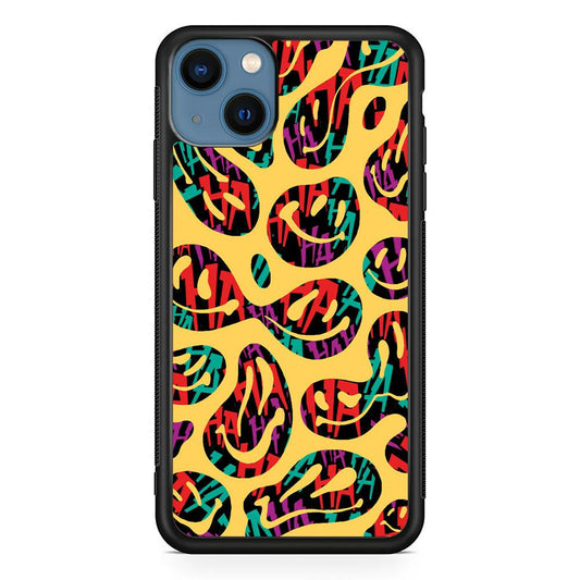 Smiley Dilution iPhone 13 Case-Oxvistore