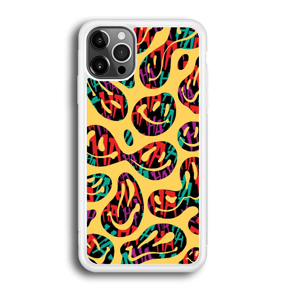 Smiley Dilution iPhone 12 Pro Case-Oxvistore