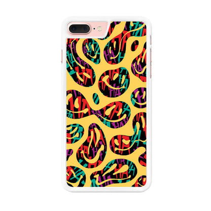 Smiley Dilution iPhone 8 Plus Case-Oxvistore