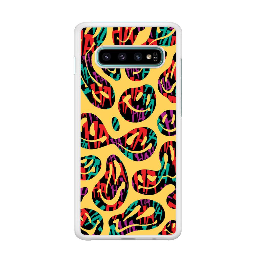 Smiley Dilution Samsung Galaxy S10 Plus Case-Oxvistore