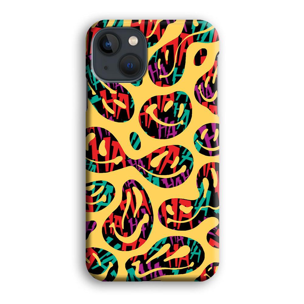 Smiley Dilution iPhone 15 Plus Case-Oxvistore