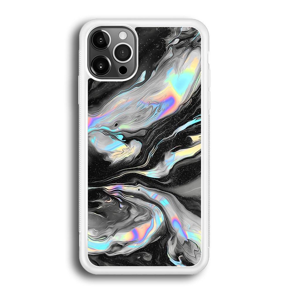 Smoke Iridescent iPhone 12 Pro Case-Oxvistore