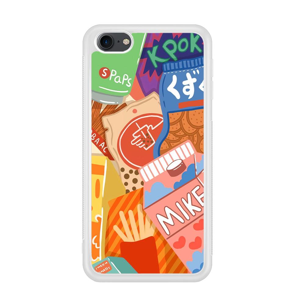 Snack Cartoon Weekly Groceries iPod Touch 6 Case-Oxvistore