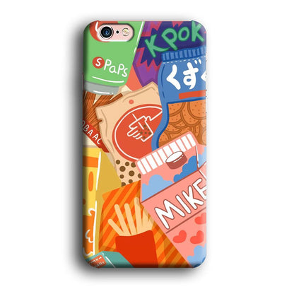 Snack Cartoon Weekly Groceries iPhone 6 | 6s Case-Oxvistore