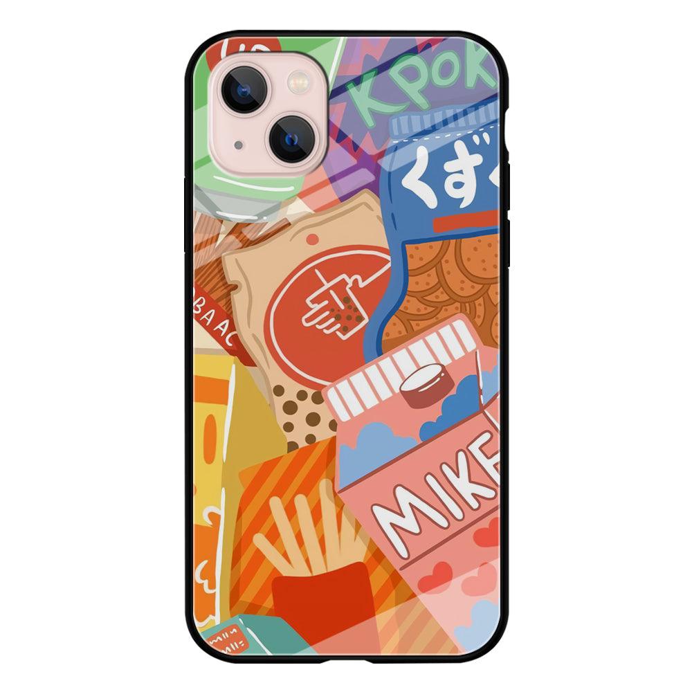 Snack Cartoon Weekly Groceries iPhone 13 Case-Oxvistore