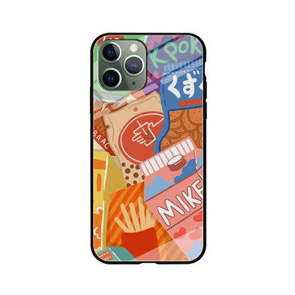 Snack Cartoon Weekly Groceries iPhone 11 Pro Max Case-Oxvistore