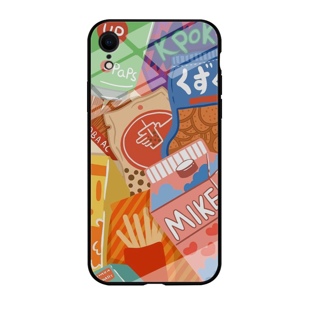 Snack Cartoon Weekly Groceries iPhone XR Case-Oxvistore