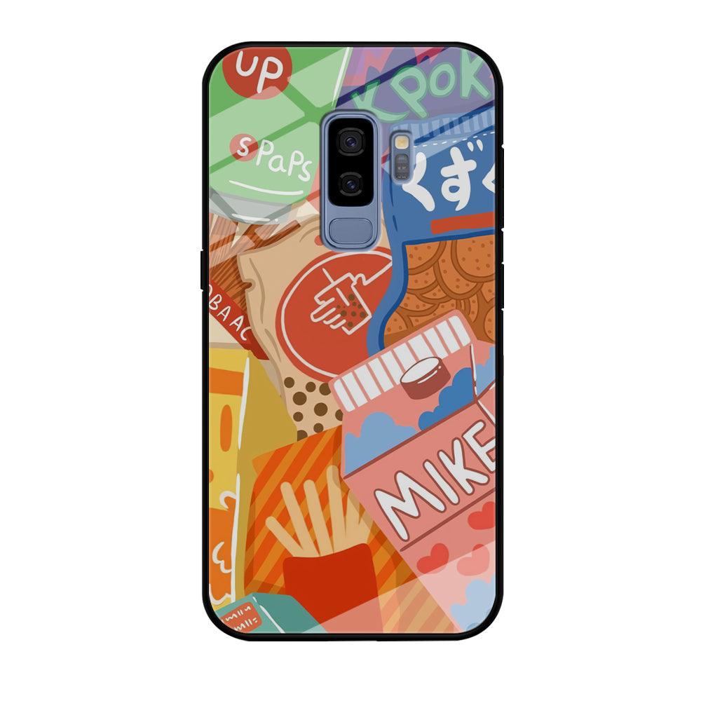 Snack Cartoon Weekly Groceries Samsung Galaxy S9 Plus Case-Oxvistore