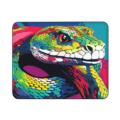 Snake Neon Art Mouse Pads-18x21 CM-Oxvistore