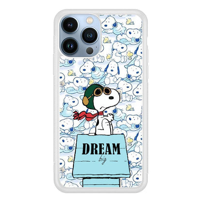 Snoopy Dream Big iPhone 14 Pro Max Case-Oxvistore