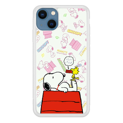 Snoopy Food Please iPhone 15 Plus Case-Oxvistore