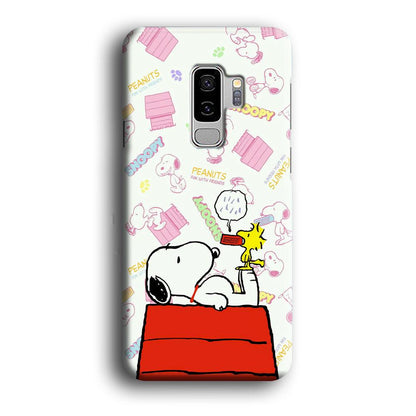 Snoopy Food Please Samsung Galaxy S9 Plus Case-Oxvistore