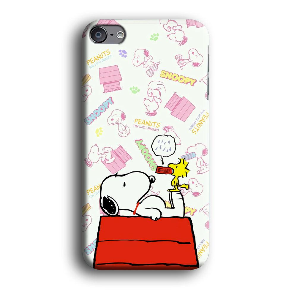 Snoopy Food Please iPod Touch 6 Case-Oxvistore