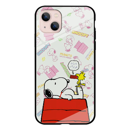 Snoopy Food Please iPhone 14 Case-Oxvistore