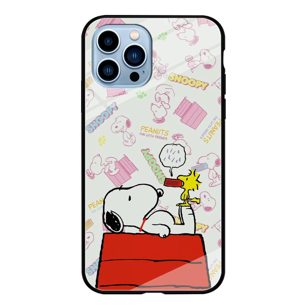 Snoopy Food Please iPhone 15 Pro Max Case-Oxvistore